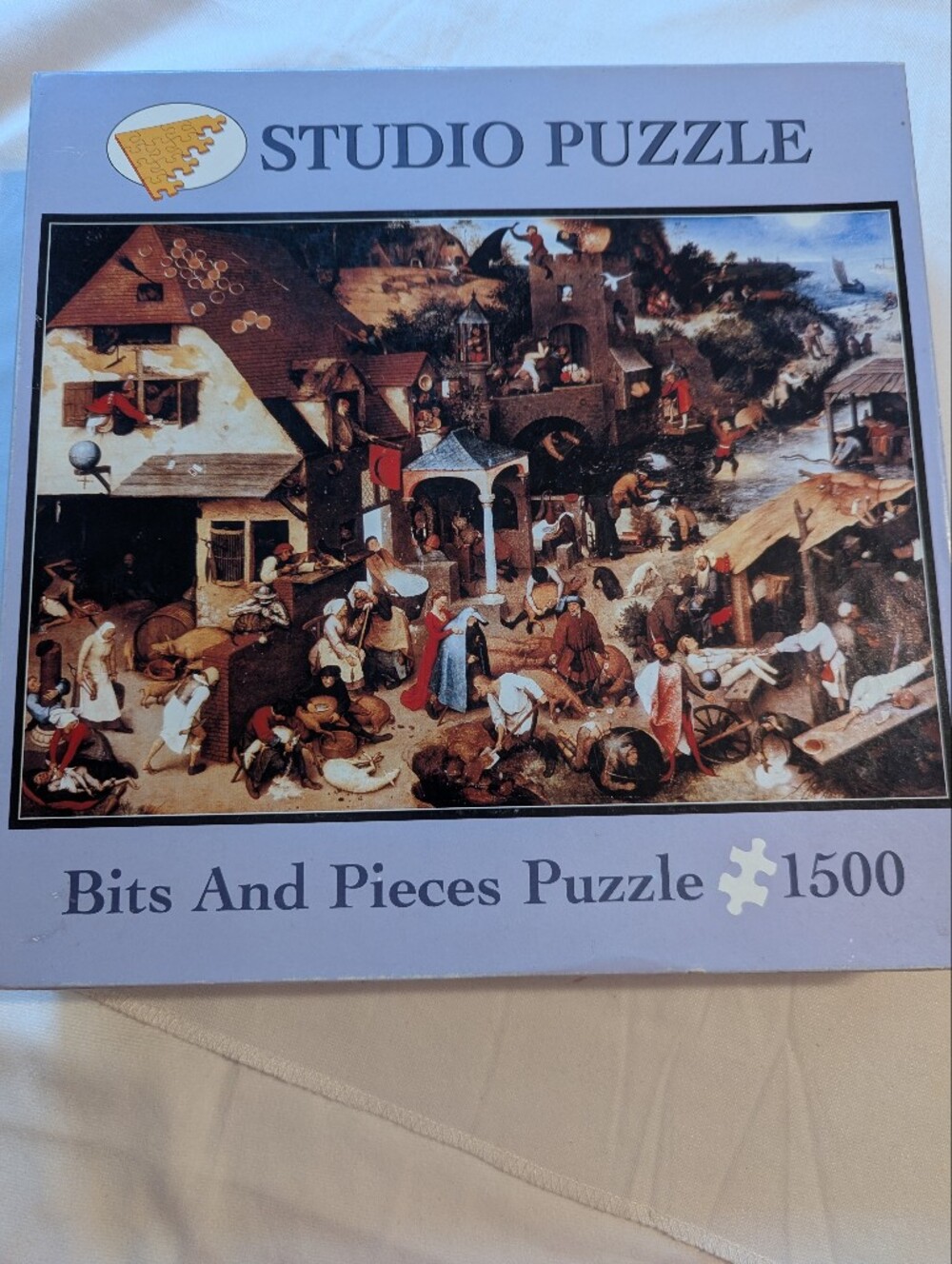 Pieter Bruegel Studio 1500 Piece Jigsaw Puzzle By Bits And Pieces
